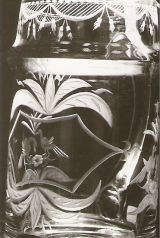 Glasgravur: Blattkr-Ranken