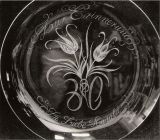 Glasgravur: Jubilaeum