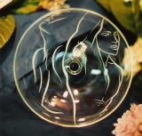 Glasgravur: Paar-modern