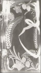 Glasgravur: Schleife